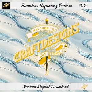 Seamless Digital Papers for Scrapbooking, Repeating Patterns, Fabric Designs, Background Pattern, Sublimation PNG