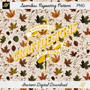 Seamless Repeating Patterns, Digital Paper Collection, Fabric Pattern Design, Scrapbook Background, Sublimation PNG