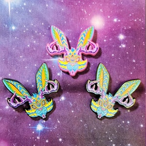 Cosmic Jackalope: Galactica Variant enamel pin