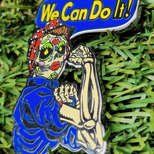 We Can Do It hard enamel pin