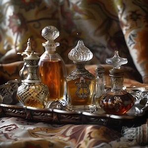 Mukhallat Arabian Oudh, Agarwood Fusion, Jasmine, Premium Alcohol-Free Oil | Vegan & Cruelty-Free Perfume Unisex Arabian Luxury oils.