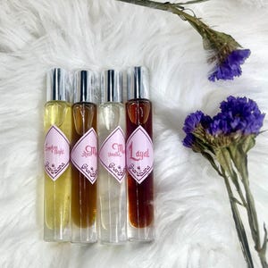 Red Egyptian Musk. Vanilla Musk, Egyptian Nights & Layal Masryia in 10ml glass roll, Unisex perfume oil, Organic and Vegan.