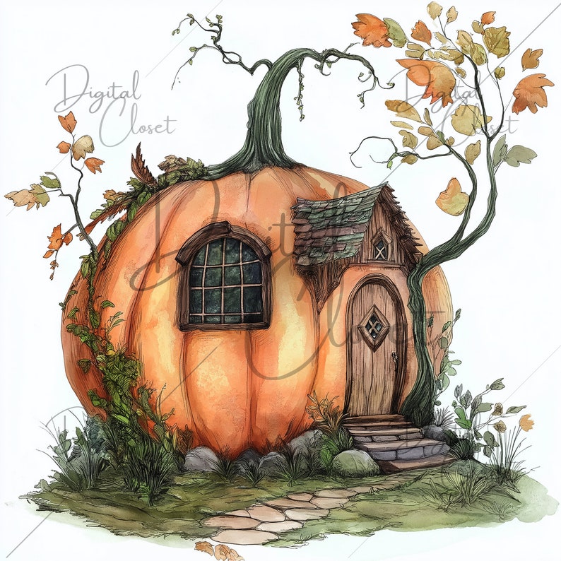 40 Pumpkin Houses - Various Shapes and Sizes in Shades of Pink to ...