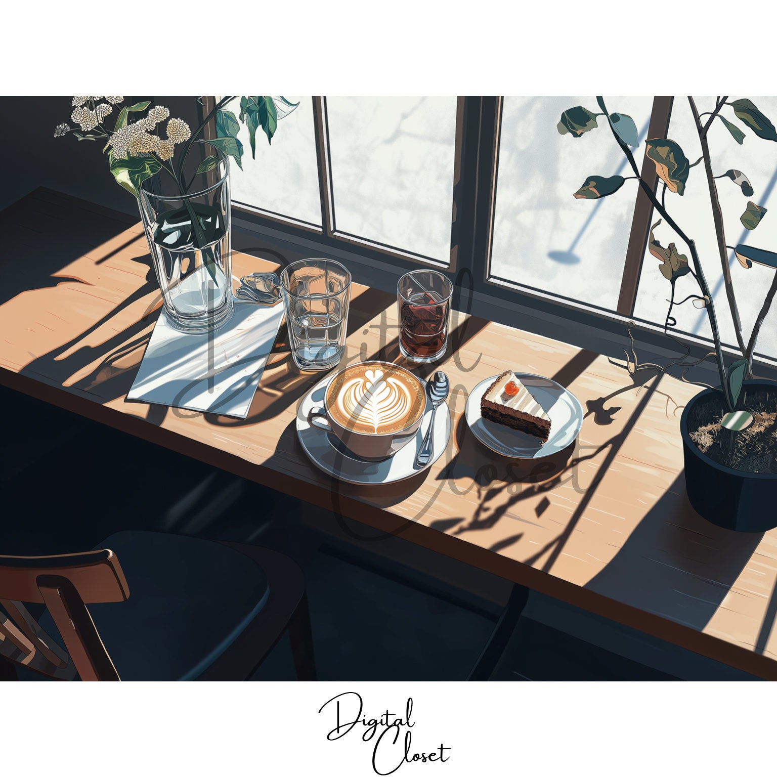 30 Aesthetic Cozy Workspace and Cafe’ - Anime Background - Images for ...