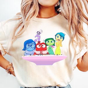 It&#39;s Okay To Feel All The Feels Shirt, Mental Health Sweatshirt, Inclusion Shirt, Speech Therapy Tee, Disney Inside Out T-Shirt, Disney Gift