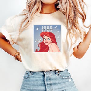 Disney Ariel 1989 Ariel Shirt, 1989 Little Mermaid Sweatshirt, 1989 Ariels version Tee, Girls Trip Disney T-Shirt, Disneyworld shirt