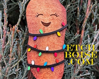 Festive Potato Ornament