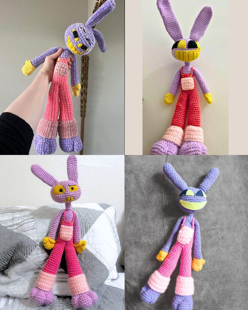 JOKESTER JACK RABBIT Crochet Pattern - Etsy
