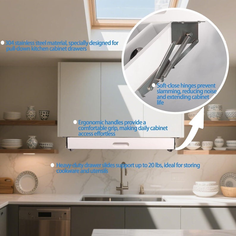 Techline Storage Cabinet with display and fold-down desk