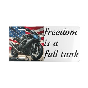 Vanity Plate,motorcycle lover,biker,gift for biker,birthday gift,