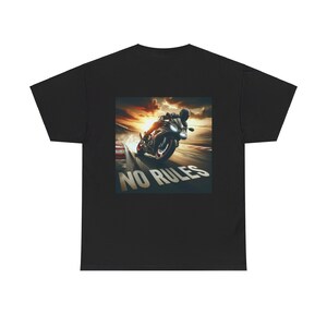 Racing Motorcycle Graphic Tee - Perfect Gift for Speed Enthusiasts