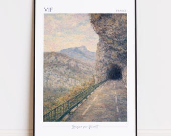 Vif Print - Vif Art - Vif Poster - Vif Painting France poster
