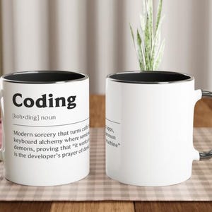 Taza de programación - Taza de regalo para programadores - Taza de regalo para programadores imagen 3