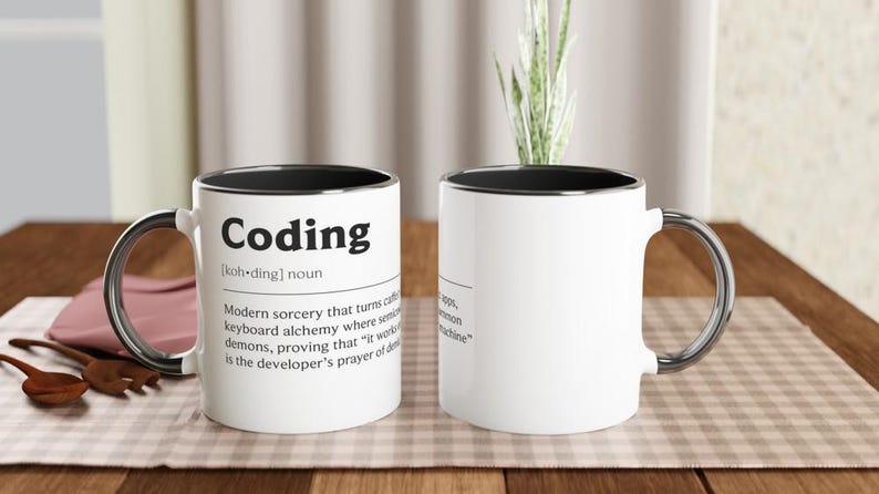 Taza de programación - Taza de regalo para programadores - Taza de regalo para programadores imagen 3