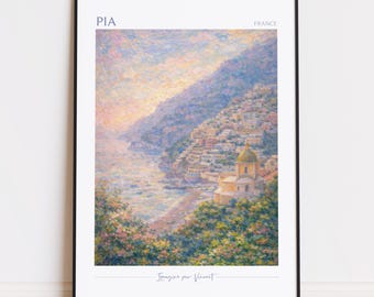 Pia Print - Pia Art - Pia Poster - Pia Painting France poster