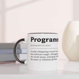 Taza de café para programadores: Regalo ideal para amantes de la programación - Cerámica, apta para lavavajillas imagen 4