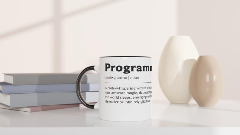Taza de café para programadores: Regalo ideal para amantes de la programación - Cerámica, apta para lavavajillas imagen 4