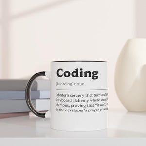 Taza de programación - Taza de regalo para programadores - Taza de regalo para programadores imagen 4