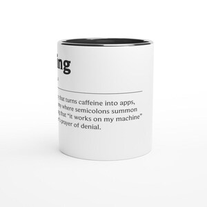 Taza de programación - Taza de regalo para programadores - Taza de regalo para programadores imagen 2
