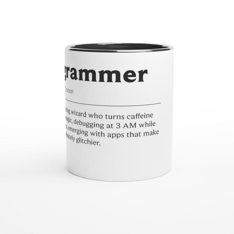 Taza de café para programadores: Regalo ideal para amantes de la programación - Cerámica, apta para lavavajillas imagen 2