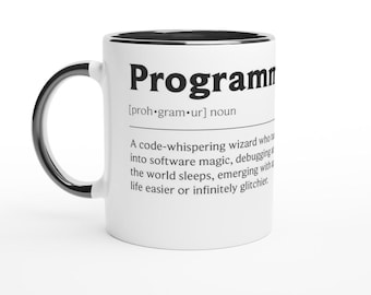 Tasse à café Programmer : cadeau de codage geek - Céramique, lavable au lave-vaisselle