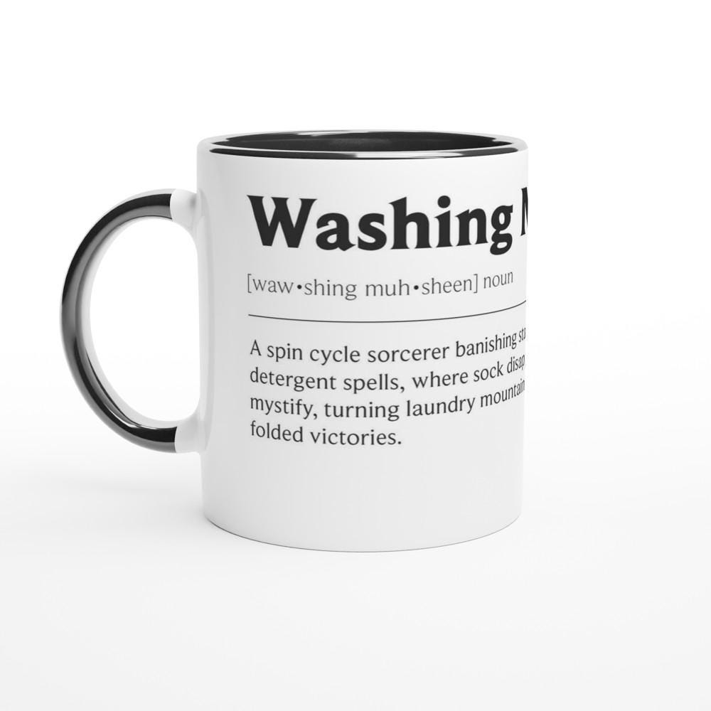 Mug machine à laver - Mug cadeau machine à laver - Mug cadeau machine à laver