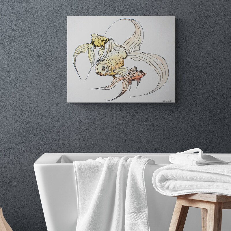 Fantail Goldfish - Etsy
