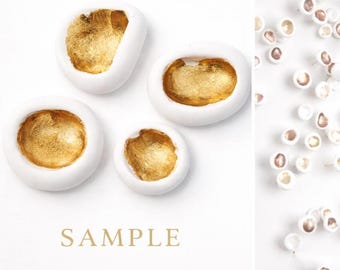 Provset med väggskulpturer - Skulpturell modern vägginstallationskonst i valfria metalliska färger