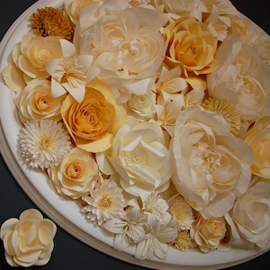Bespoke Paper Flower Wall Art, 3D Oval Sculpture, Custom Color Floral Decor, Luxury Nursery, Statement Wedding Backdrop