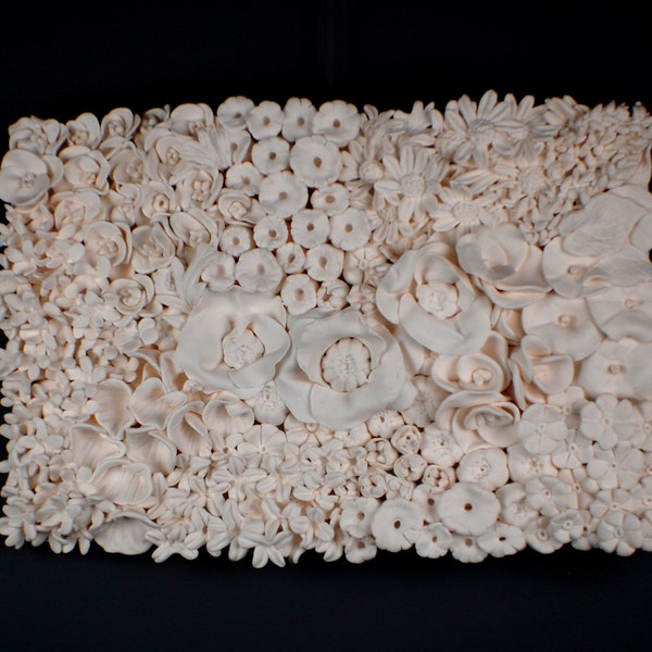 Flower Wall Plaque Etsy