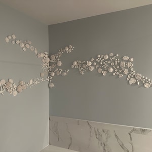 3D Coral Wall Installation - Create your Own Coral Reef Wall Sculpture Nautical Ocean Wall Art