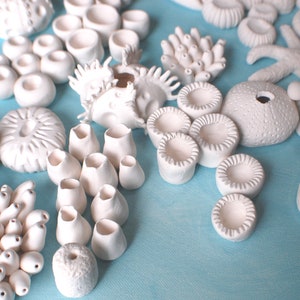 3D-koraalmuurinstallatie Creëer uw eigen koraalrifmuursculptuur Nautische oceaanmuurkunst afbeelding 6