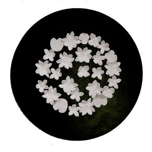 Lotus Blume Wandkunst: 3D Ton Blumen Dekor