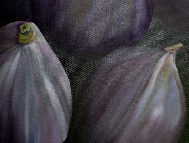 Figs Painting Kitchen Oil Painting Kitchen Wall Art Original Etsy