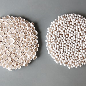 Escultura de pared con textura marina dimensional - Decoración de pared para casa de playa con arrecife de coral