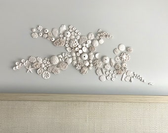 3D Coral Wall Installation - Create your Own Coral Reef Wall Sculpture Nautical Ocean Wall Art