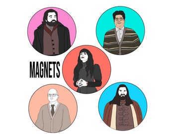 MAGNETS - What we do in the shadows-parody MAGNET set - birthday gift present vampire