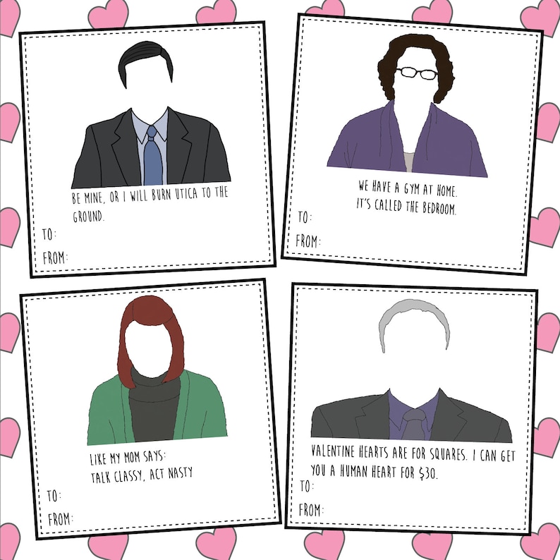 PRINTABLES Valentines the Office-inspired Dwight - Etsy