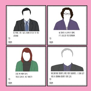 PRINTABLES Valentines the Office-inspired Dwight Valentine's Day ...