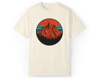 Red Mountain Unisex Garment-Dyed T-shirt (Brandon Whitten Fun) (White/Ivory)