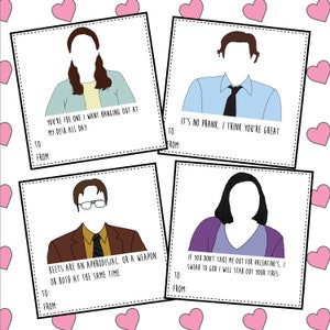 PRINTABLES Valentines the Office-inspired Dwight Valentine's Day ...