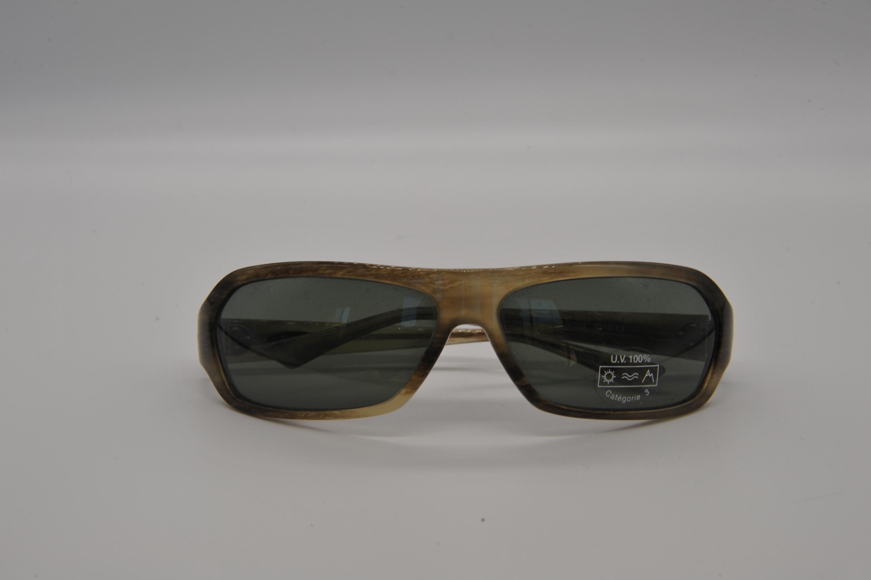 Vintage Blinde by Richard Walker Sunglasses Oversized Y2K Brown Stripe Swing Blinde Sunglasses for Women for sale | eBay main image 3