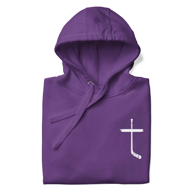 Ice Hockey Jesus Cross Hoodie design Jesus God Christian Hoodies for ice hockey motivation quotes for athletes Bible scriptures for strength