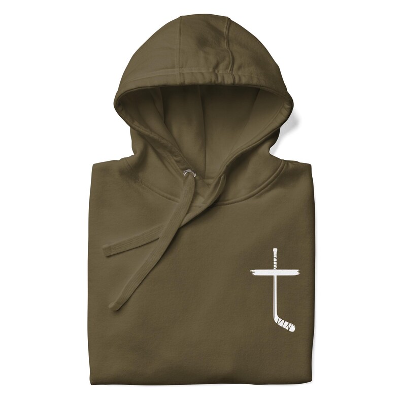 Ice Hockey Jesus Cross Hoodie design Jesus God Christian Hoodies for ice hockey motivation quotes for athletes Bible scriptures for strength