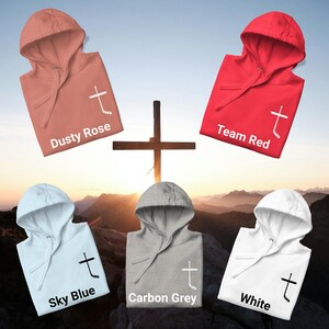 Ice Hockey Jesus Cross Hoodie design Jesus God Christian Hoodies for ice hockey motivation quotes for athletes Bible scriptures for strength