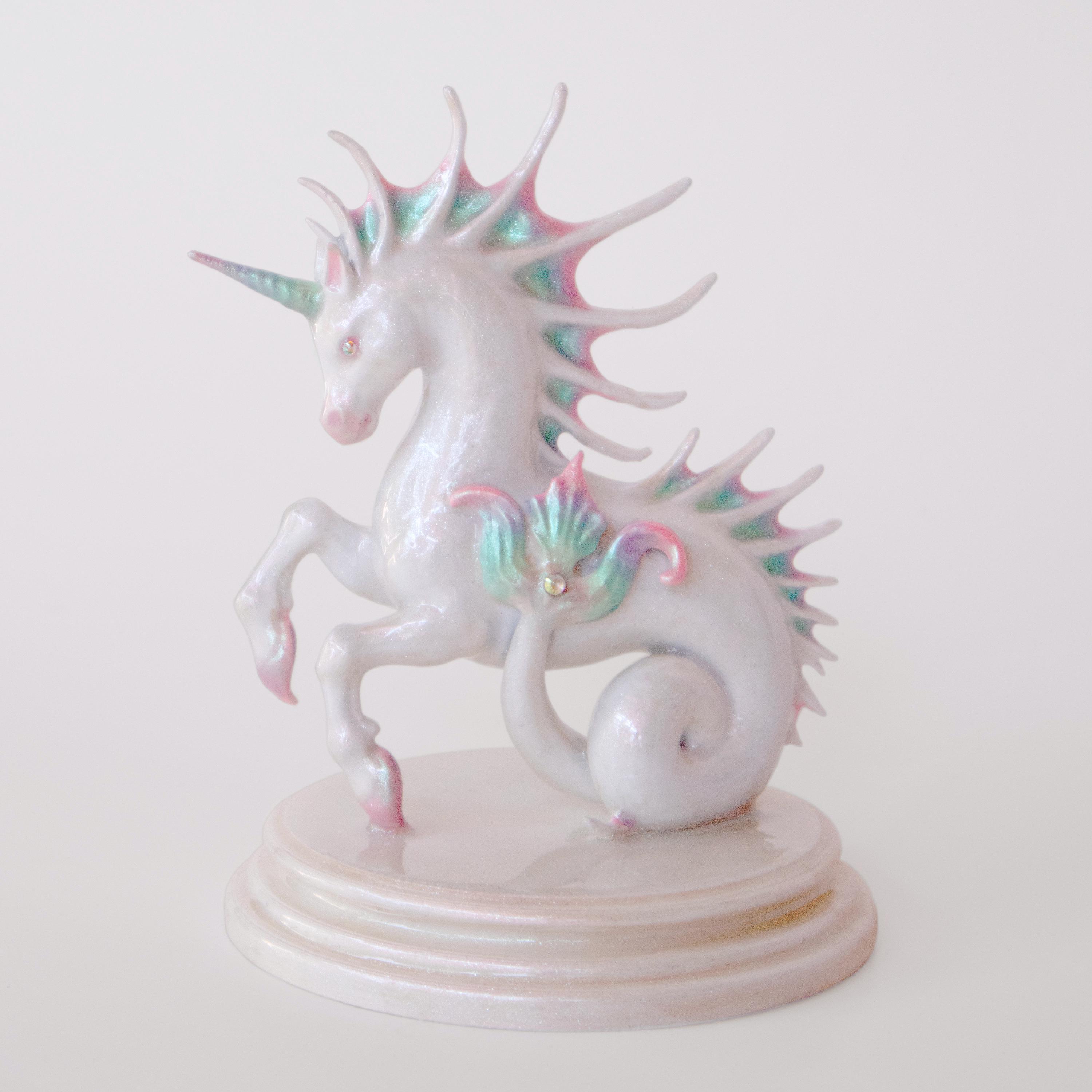 ユニコーンの置物（陶器）ハンドメイド Ceramic unicorn - Etsy 日本