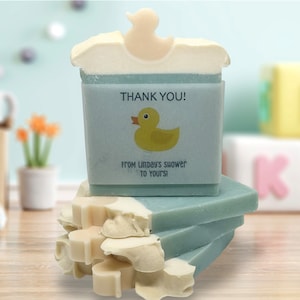 Duck Baby Shower Soap Favors, Handmade Soap (PRE-ORDER)