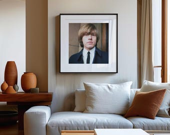 The Rolling Stones • Brian Jones • Ivor Court, Marylebone, London • March 1965