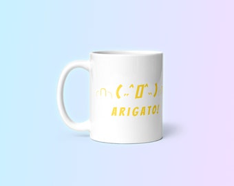 Arigato! White Mug