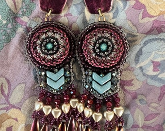 Raspberry Dream Earrings